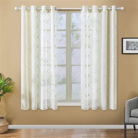 Showing results for "63 inch sheer grommet curtains" 55,915 Results Sort by Recommended Sale 15 Colors 5 Sizes Wayfair Basics Sheer Grommet Curtain Panel by Wayfair Basics From 9. . 63 inch sheer curtains